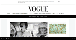 Desktop Screenshot of casildasecasa.vogue.es