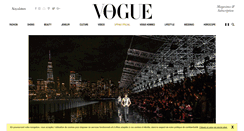 Desktop Screenshot of en.vogue.fr